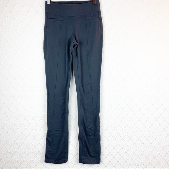 ATHLETA High Waisted Metro Yoga Pocket Leggings Gray XXS - Picture 2 of 8